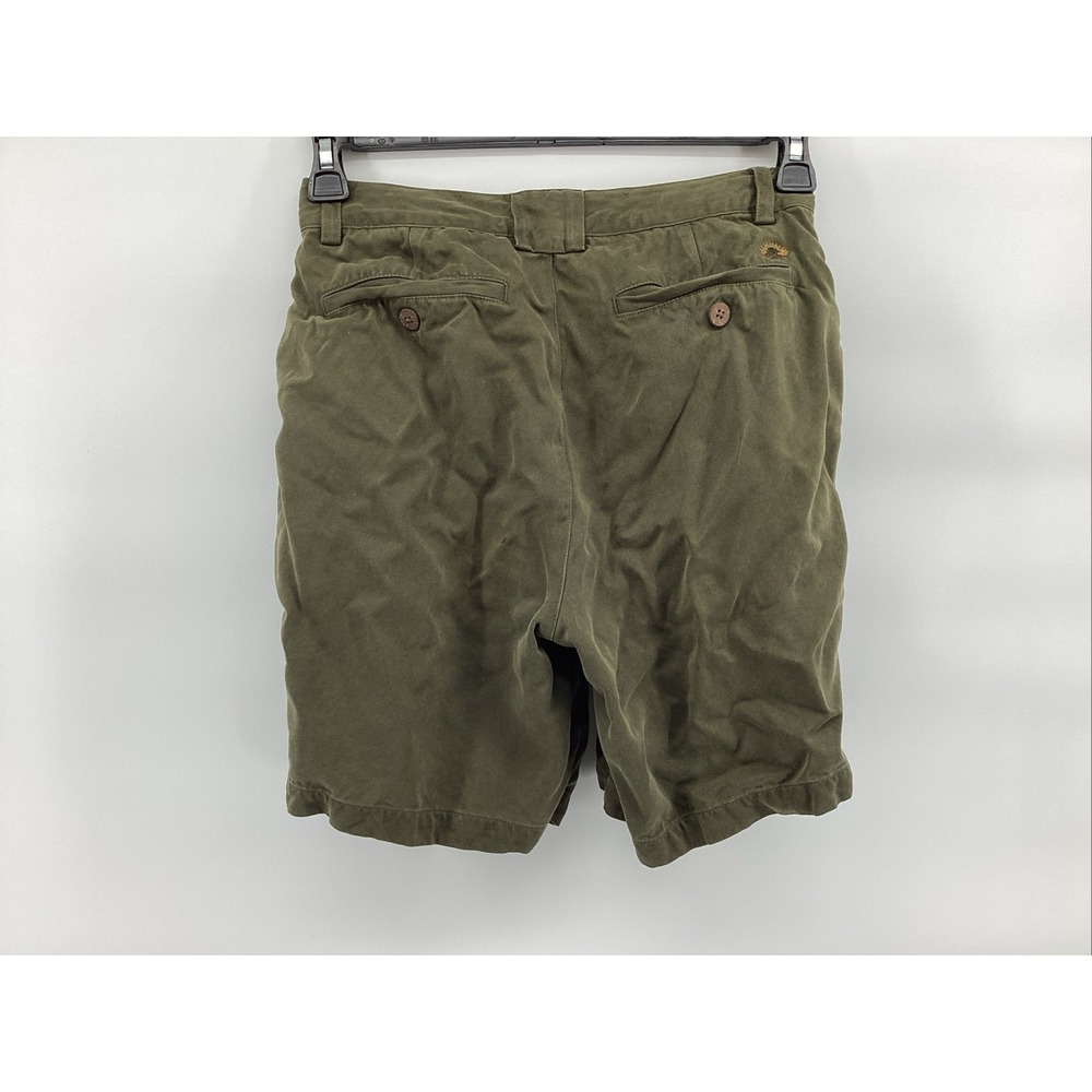 Tommy Bahama Shorts Men's 30 Relax Green Cargo 100% Silk Preppy Vacation Outdoor - Picture 2 of 7